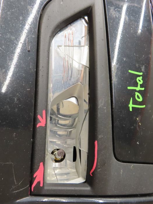 2017-2019 NISSAN ROGUE FRONT BUMPER COVER W/FOG LIGHTS 62022-6FL0H OEM
