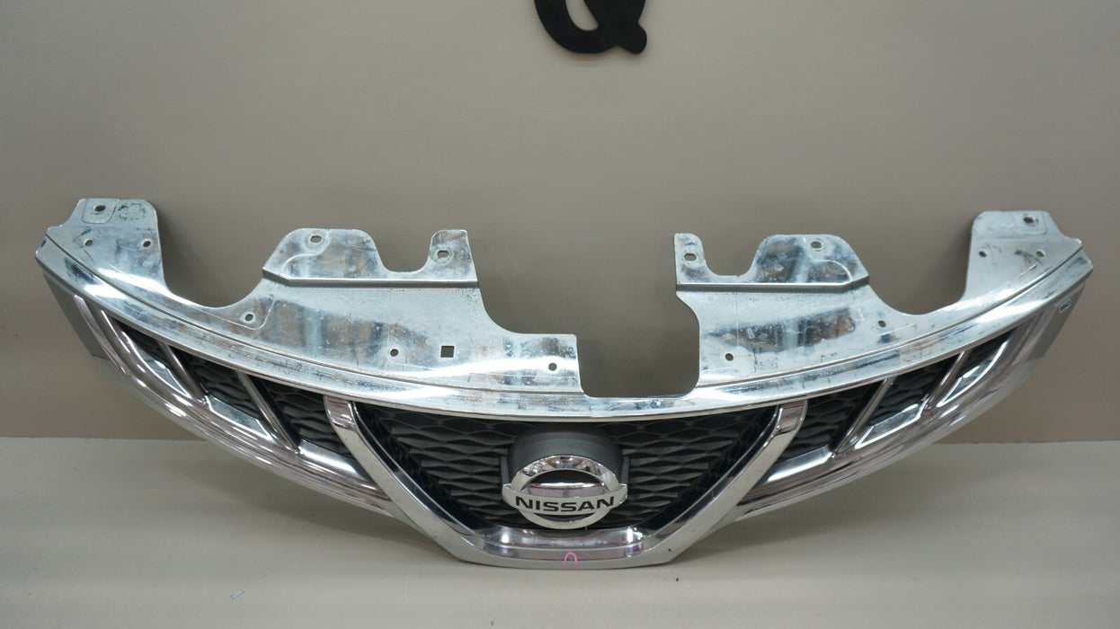 2011-2014 NISSAN MURANO FRONT UPPER CHROME GRILLE GRILL OEM 623101SZ0A