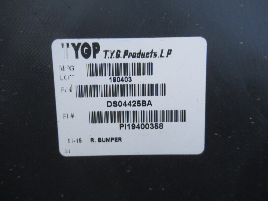 2013-2015 NISSAN ALTIMA REAR PLASTIC BUMPER SHELL COVER AFTERMARKET OEM