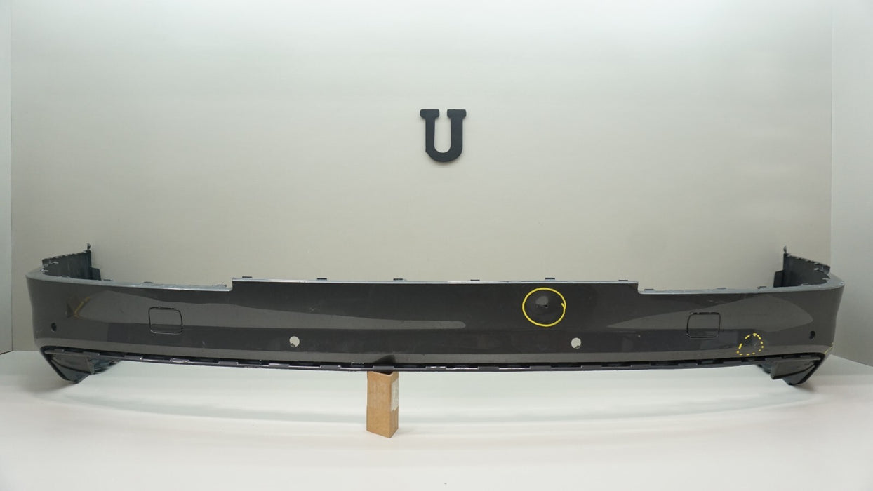 2017-2019 AUDI Q7 REAR LOWER BUMPER COVER VALANCE OEM 4M0807527B