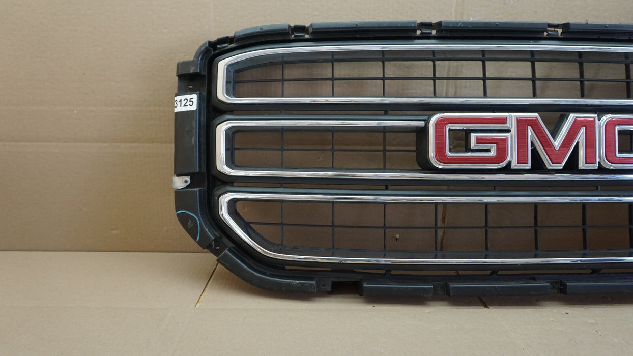 2015 - 2018 GMC YUKON FRONT BUMPER UPPER CENTER EXTERIOR GRILLE GRILL TRIM OEM