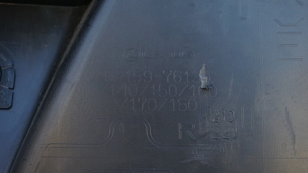 2019-2020 LEXUS UX200 UX250H REAR BUMPER COVER OEM 19 20 -52159-76130
