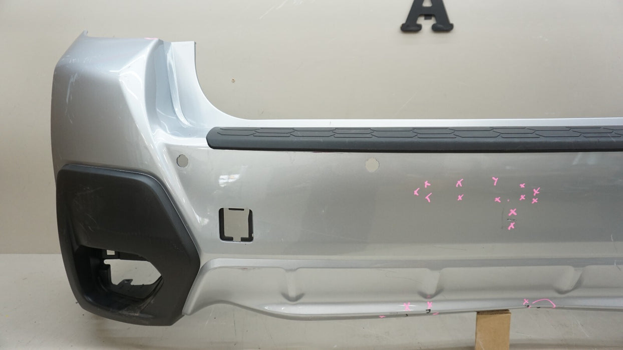 2018-2019 SUBARU CROSSTREK REAR BUMPER COVER W/ SENSOR HOLE OEM 57704FL250