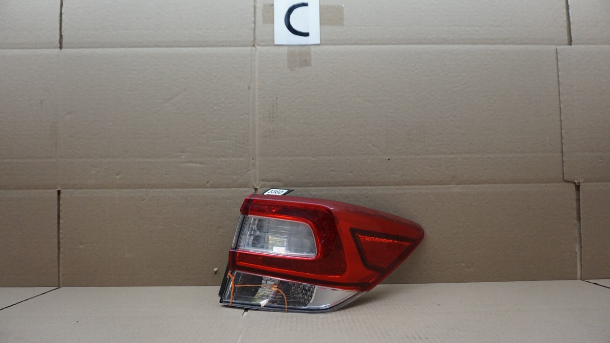 2017-2019 SUBARU IMPREZA HATCHBACK REAR PASSENGER SIDE TAILLIGHT TAILLAMP OEM