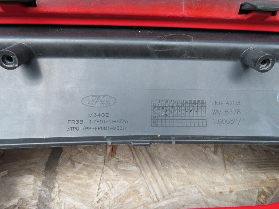 2015-2017 FORD MUSTANG GT REAR BUMPER COVER W/ LOWER VALANCE OEM FR3B-17D781-B