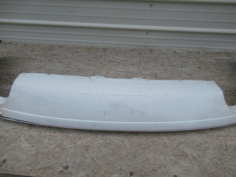 2015-2018 AUDI A8 QUATTRO REAR BUMPER LOWER VALANCE SPOILER WHITE 4H0807521 OEM