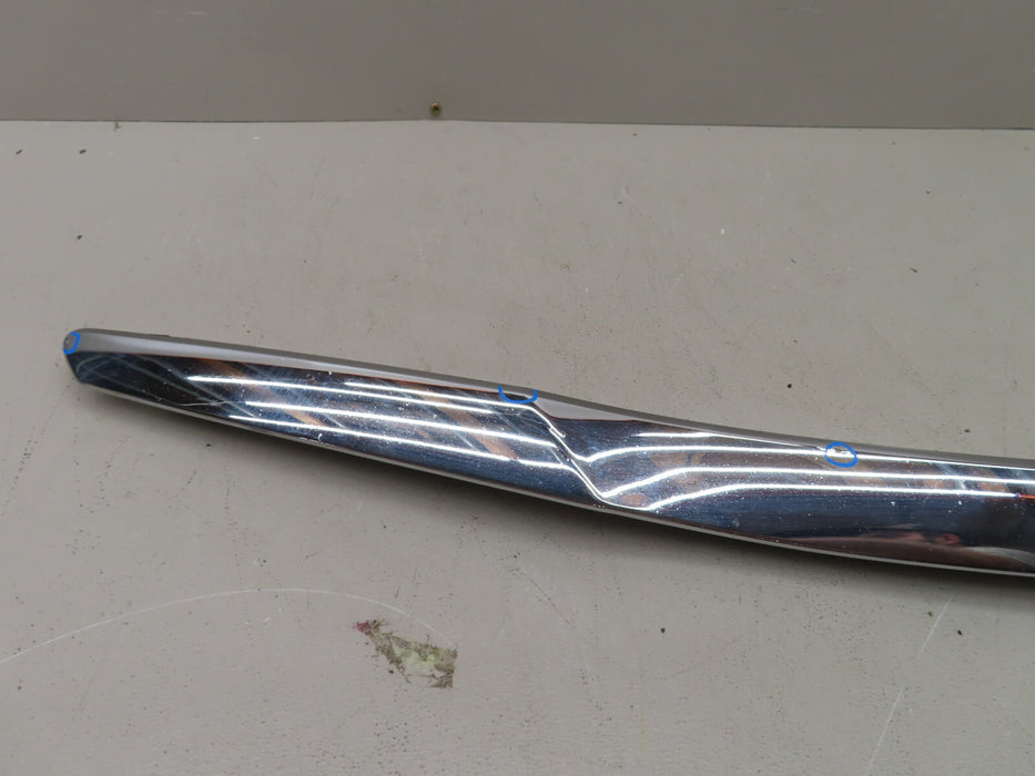 2011-2013 HYUNDAI SONATA FRONT HOOD CHROME TRIM GARNISH OEM 86355-3S100