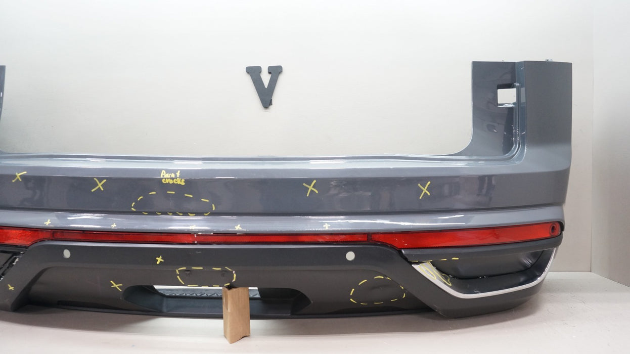 2020-2023 VOLKSWAGEN ATLAS CROSS SPORT REAR BUMPER COVER OEM 3CM807421