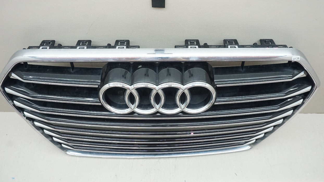 2012-2015 AUDI A6 S6 FRONT UPPER CENTER RADIATOR GRILLE OEM 4G0853653