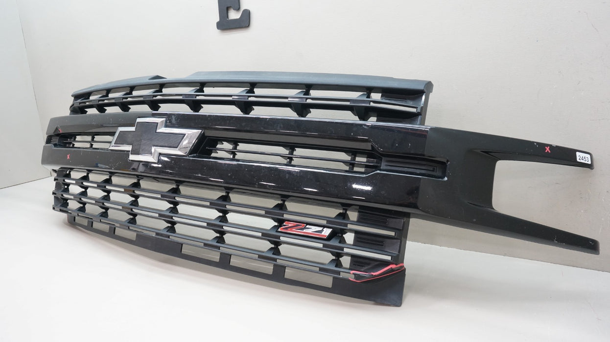 2019-2021 CHEVROLET SILVERADO 1500 FRONT RADIATOR GRILLE GRILL 84128450 OEM