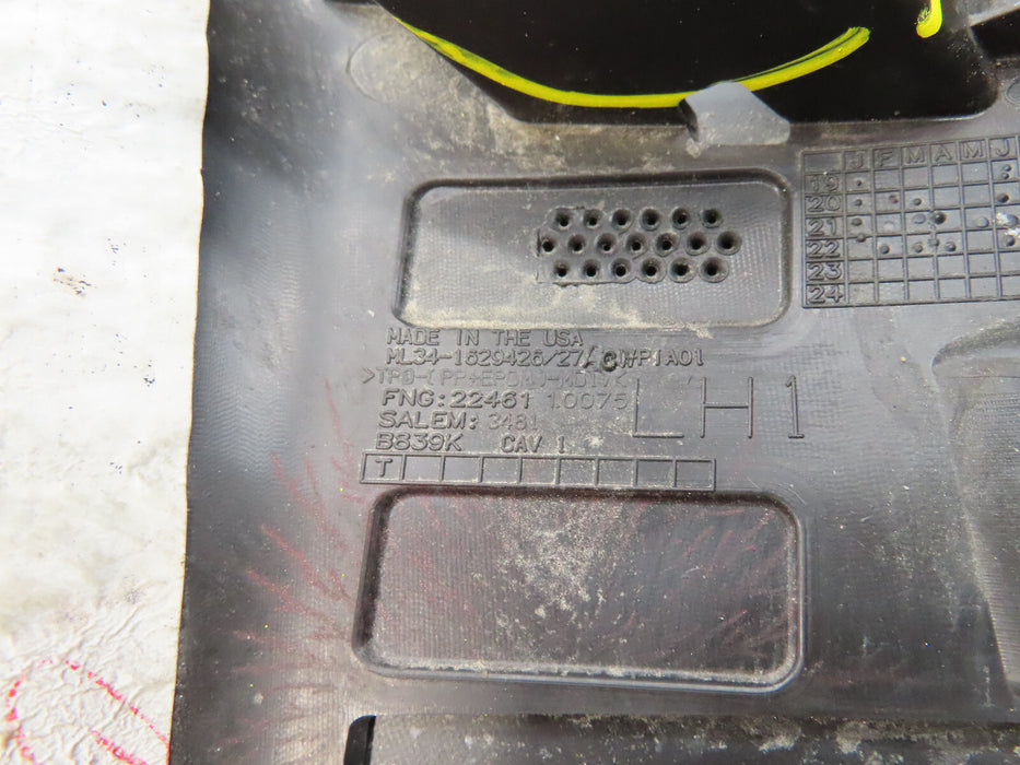 2021-2023 FORD F150 F-150 REAR LEFT CORNER BODY CAP MOLDING OEM ML34-1629427-ACW