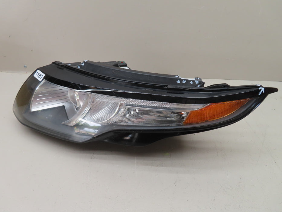 2012 - 2015 RANGE ROVER EVOQUE L538 FRONT LEFT SIDE HEADLIGHT LAMP HALOGEN OEM