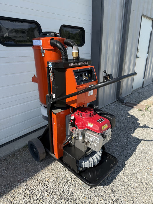 HUSQVARNA T4000 PETROL SOFF-CUT DUST WITH HEPA FILTERS EXTRACTOR VACCUM UNIT