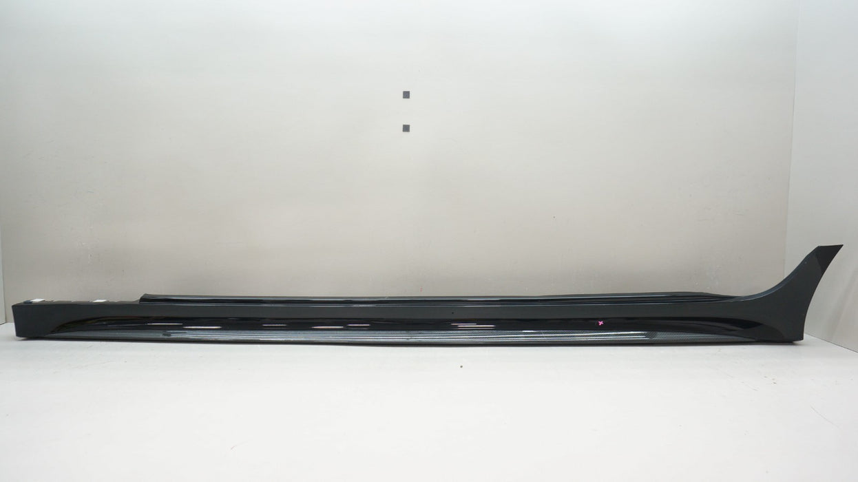 2019-2023 MERCEDES W290 GT63 LEFT DRIVER ROCKER PANEL W/ CARBON OEM A2906980300