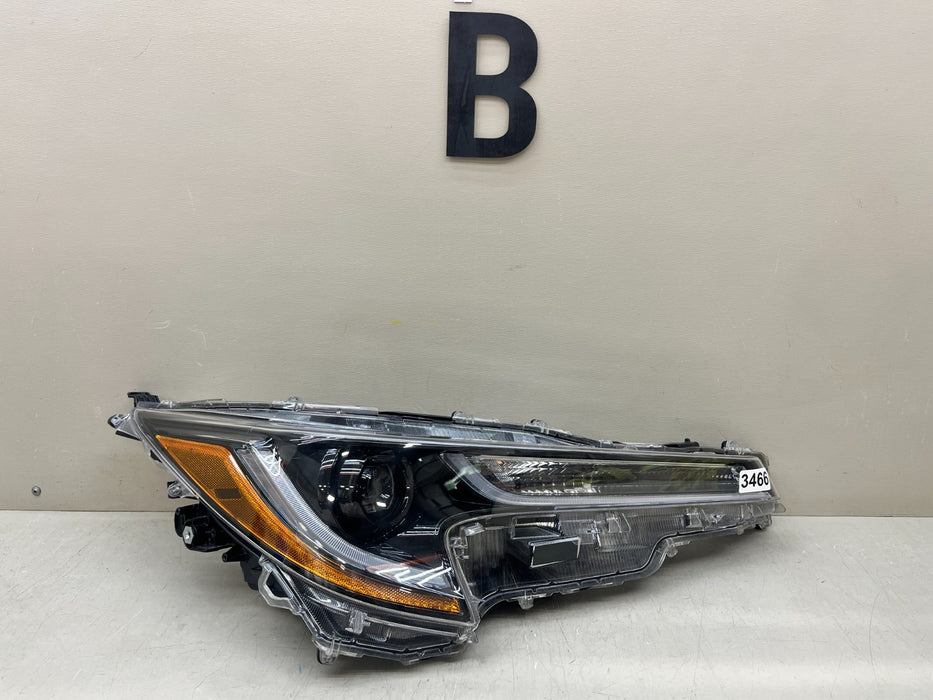 2020-2022 TOYOTA COROLLA LED RIGHT PASSENGER HEADLIGHT HEADLAMP OEM