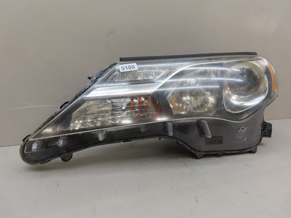 2013-2015 TOYOTA RAV4 FRONT LEFT DRIVER SIDE HEADLIGHT HALOGEN OEM