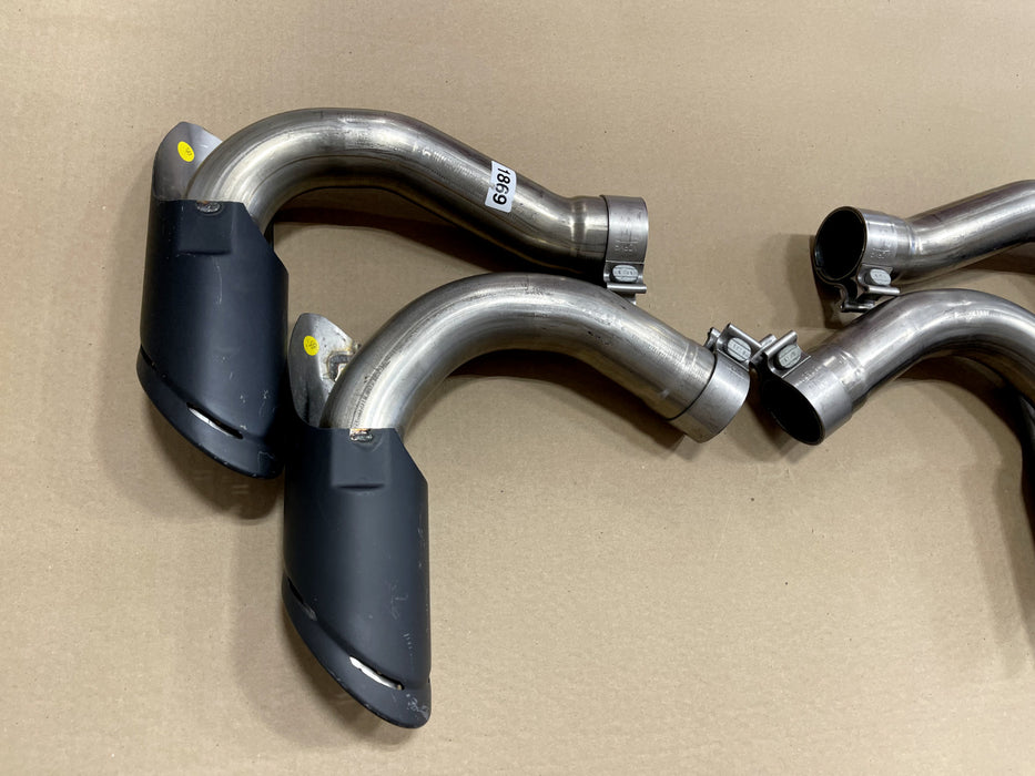 2018-2020 LAMBORGHINI URUS REAR EXHAUST TIPS TAIL PIPE EXHAUST OEM 18 19 20