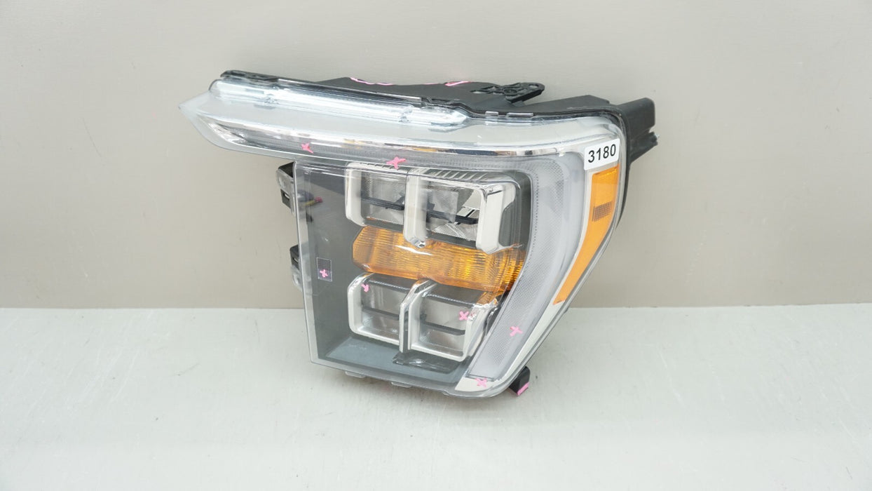 2021-2023 FORD F-150 F150 FRONT LEFT DRIVERS SIDE HEADLIGHT FULL LED OEM