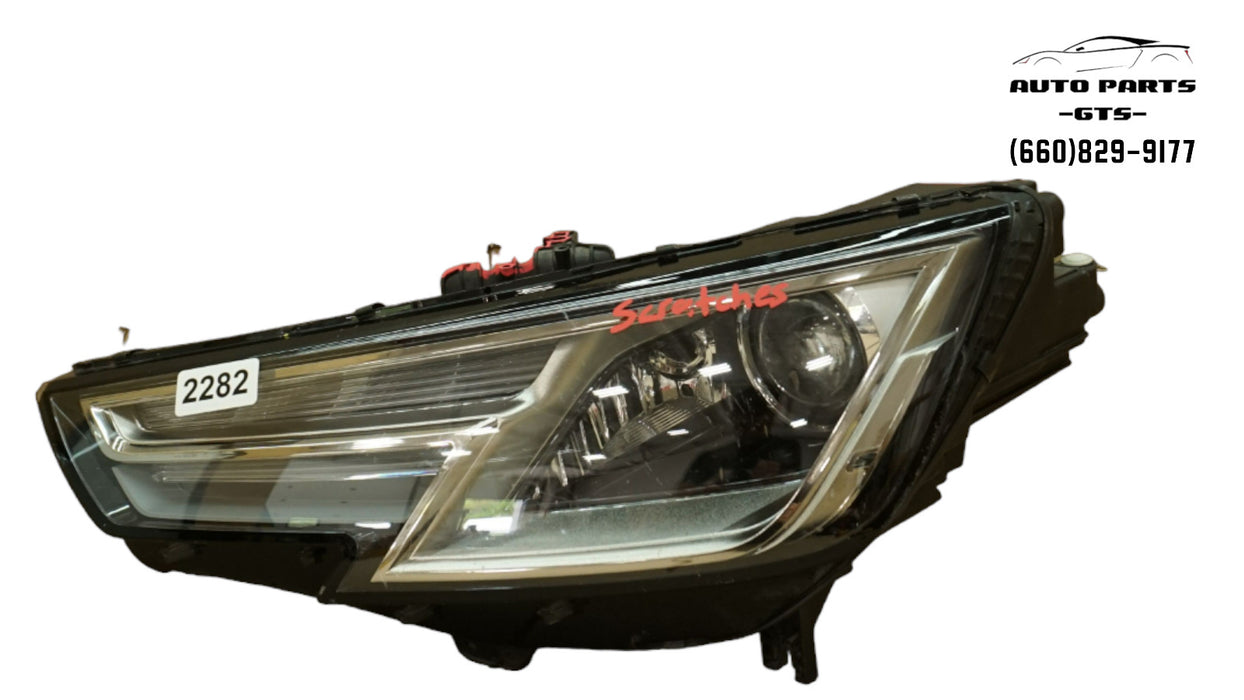 2017-2019 AUDI A4 S4 FRONT LEFT DRIVER SIDE HEADLIGHT LED OEM 8W0941033B