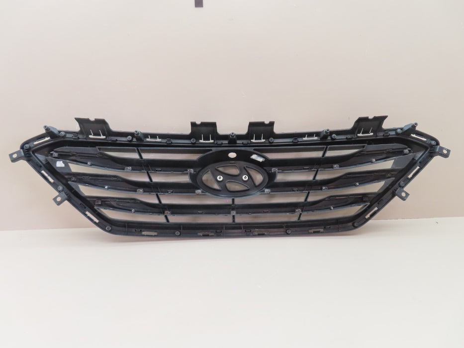 2015-2017 HYUNDAI SONATA FRONT UPPER RADIATOR GRILLE W/ EMBLEM OEM 86351-C2300