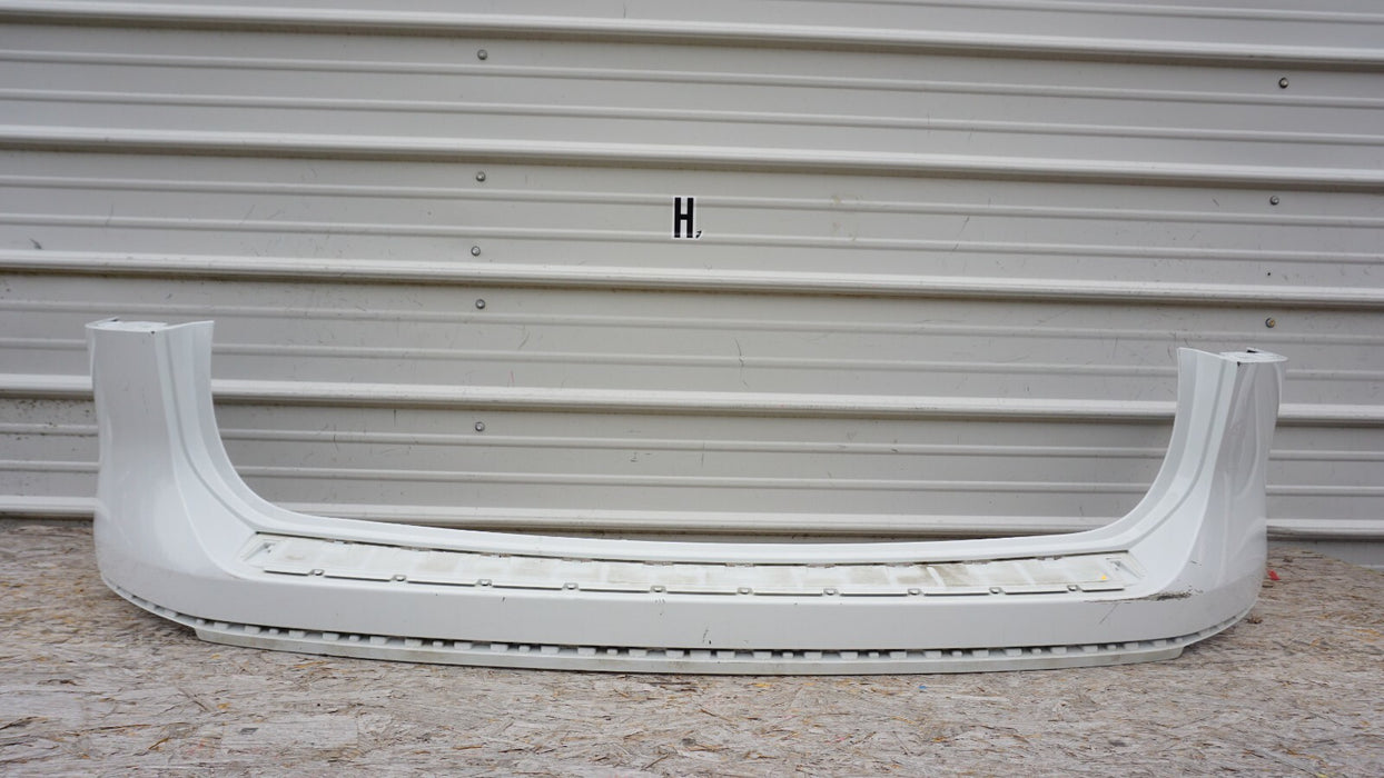 2011-2014 VOLKSWAGEN TOUAREG REAR UPPER BUMPER COVER 7P6807421B OEM 11 12 13 14