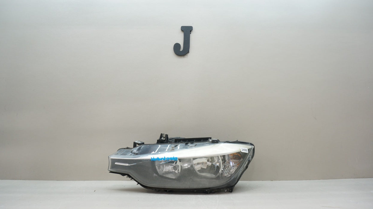 2012-2015 BMW 3 SERIES F30 FRONT LEFT DRIVER SIDE HALOGEN HEADLIGHT OEM