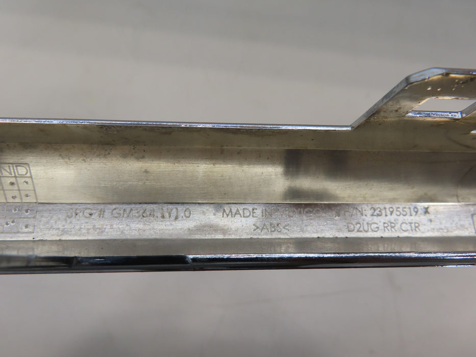 2018-2024 GMC TERRAIN REAR CENTER BUMPER MOLDING OEM