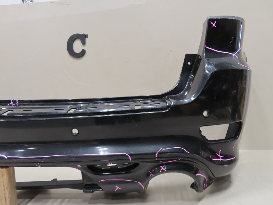 2012-2013 JEEP GRAND CHEROKEE SRT8 REAR BUMPER COVER W/ LOWER PANEL OEM 465500
