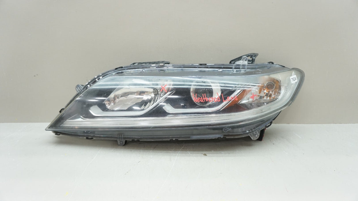 2016-2017 HONDA ACCORD EX EX-L COUPE FRONT LH LEFT DRIVER SIDE HEADLIGHT OEM