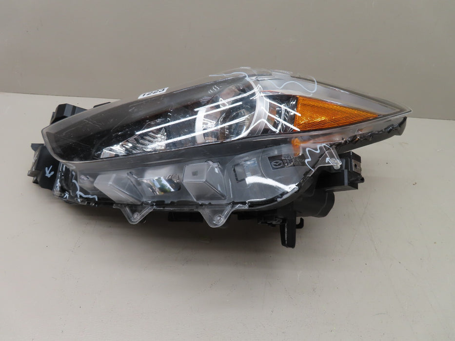 2017-2018 MAZDA 3 FRONT LEFT DRIVER SIDE HEADLIGHT HEAD LAMP HALOGEN OEM