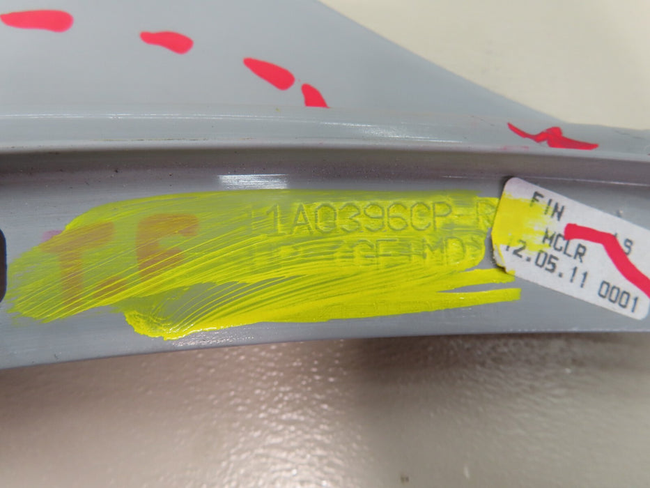 2012-2014 MCLAREN MP4-12C REAR RIGHT QUARTER PANEL FLARE MOLDING OEM 11A0396CP