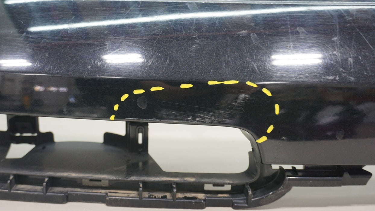 2010-2015 AUDI Q7 REAR UPPER BUMPER COVER PANEL PLASTIC OEM 4L0807511G