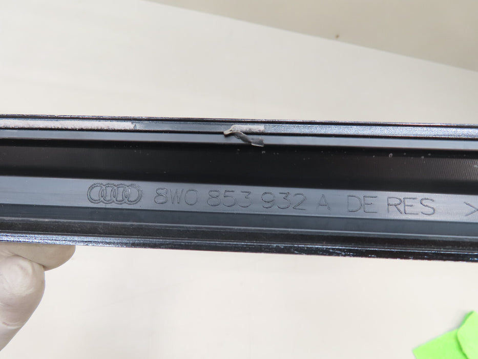 2017-2019 AUDI A4 RIGHT PASSENGER ROCKER PANEL TRIM OEM 8W0853932