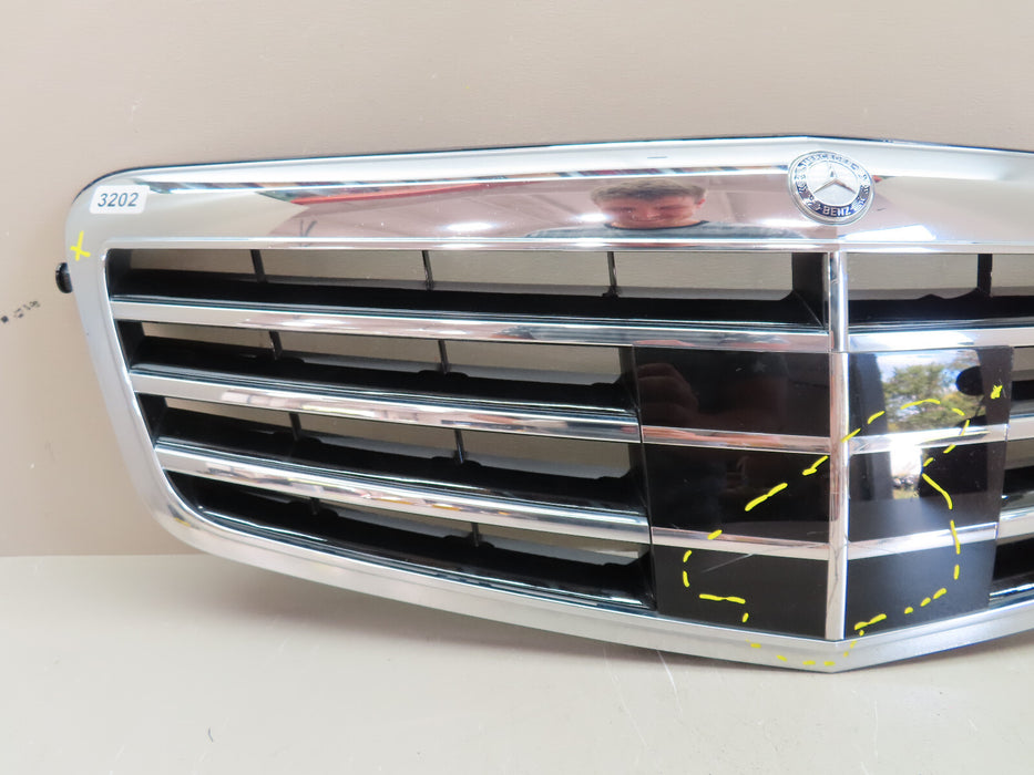 2010-2013 MERCEDES-BENZ S350 S400 S550 S63 AMG FRONT RADIATOR GRILLE GRILL OEM