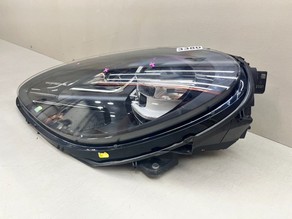 2019-2021 PORSCHE MACAN LED LEFT HEADLIGHT ASSEMBLY OEM 95B941009BD