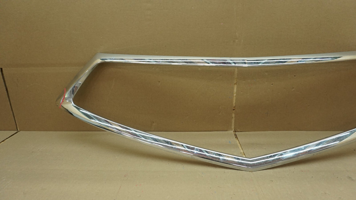 2019-2021 ACURA RDX FRONT CHROME PLASTIC GRILLE SURROUND MOLDING TRIM OEM