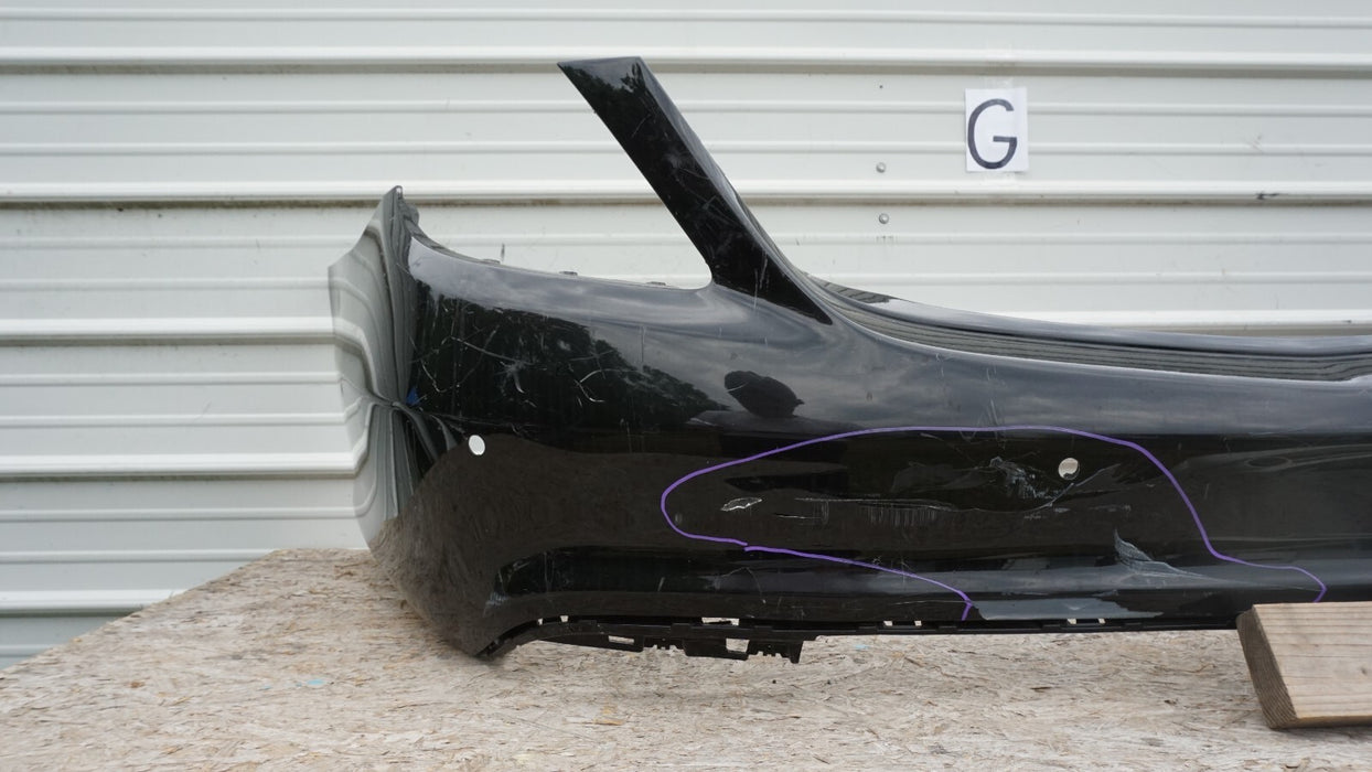 2015 MERCEDES BENZ S600 REAR BUMPER SHELL PLASTIC COVER PANEL FACTORY OEM 15