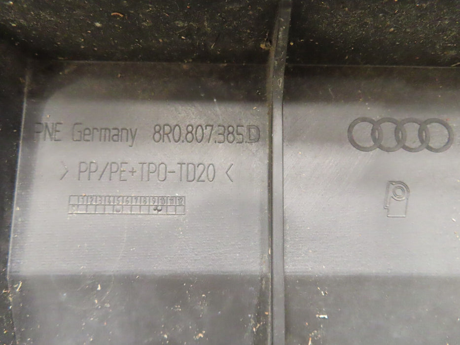 2013-2015 AUDI Q5 REAR BUMPER COVER OEM P# 8R0807511D