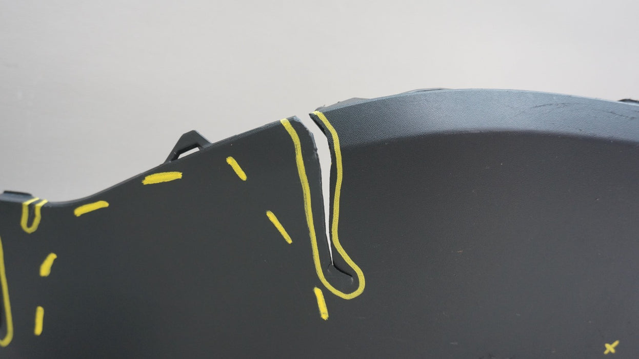 2023-2025 KIA SOUL REAR LOWER BUMPER COVER VALANCE PANEL OEM 86612-K0AA0