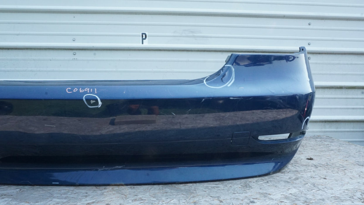 2004-2007 BMW 525I 530I 545I 550I E60 SEDAN REAR BUMPER COVER PANEL PLASTIC OEM