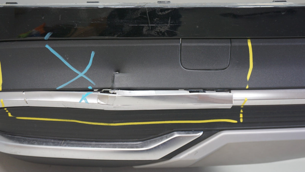 2020-2023 AUDI Q7 REAR BUMPER COVER MIDDLE AND LOWER VALANCE 4MO.807.527 OEM