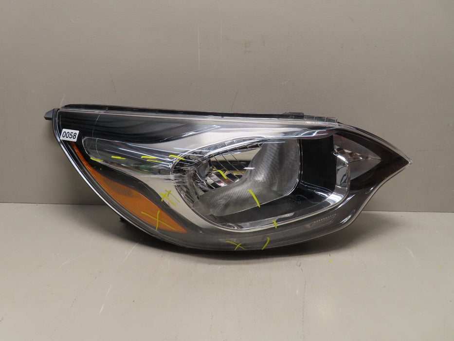2012-2017 KIA RIO SEDAN FRONT RIGHT SIDE HEADLIGHT LAMP HALOGEN OEM 92102-1W