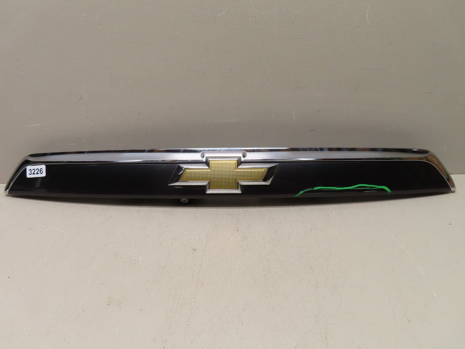2015-2017 Chevy Equinox Rear Trunk Lid Molding w/ CAMERA OEM 23316146