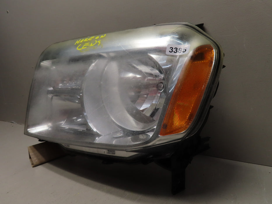 2012 - 2015 HONDA PILOT FRONT LEFT DRIVER SIDE HEADLIGHT LAMP HALOGEN OEM