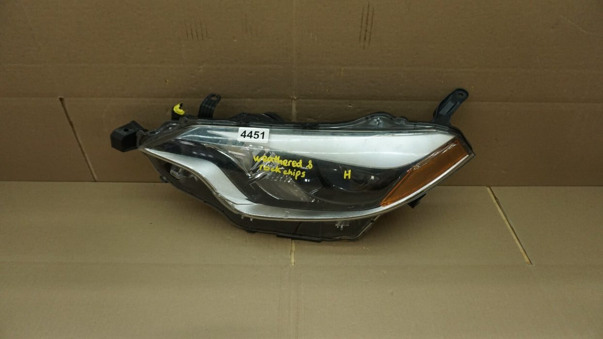 2014-2016 TOYOTA COROLLA FRONT LEFT DRIVER SIDE HEADLIGHT LED OEM 14 15 16