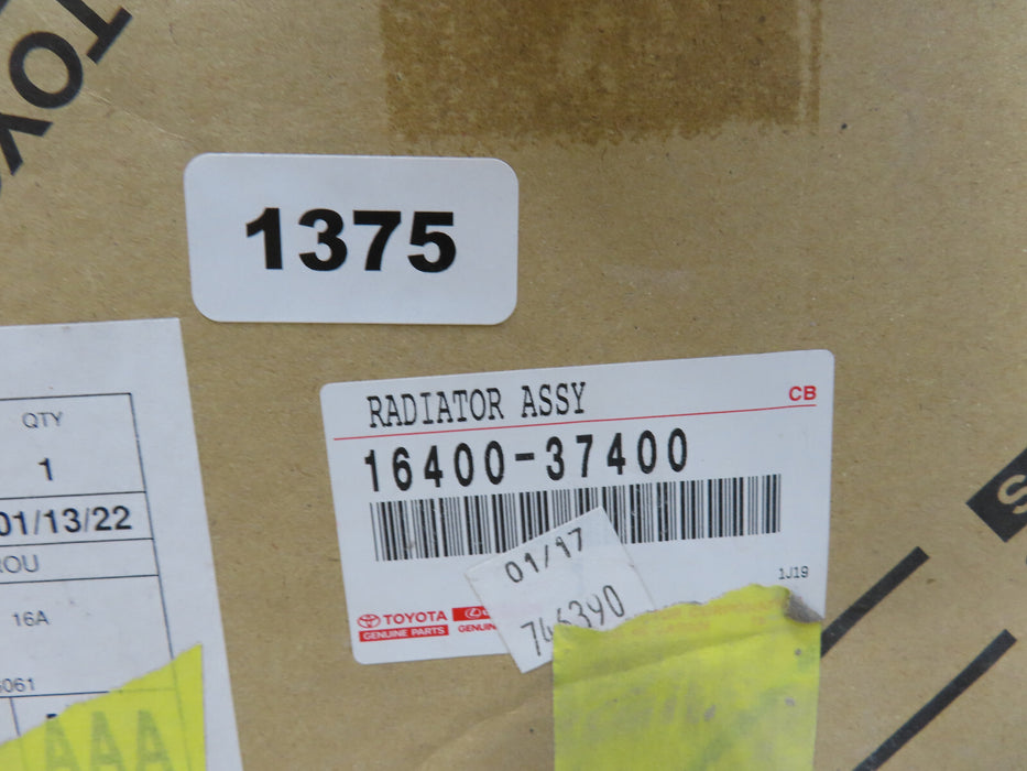 2019-2022 TOYOTA CHR CH-R FRONT RADIATOR OEM