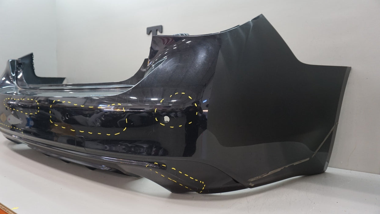 2018-2021 INFINITI Q50 REAR BUMPER COVER PANEL PLASTIC OEM 850226HH
