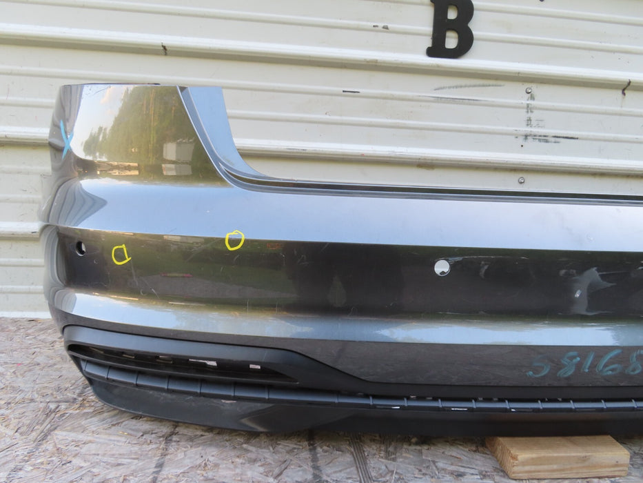 2020-2021 AUDI A4 SEDAN REAR BUMPER COVER W/ SPOILER VALANCE OEM 8W5807511M