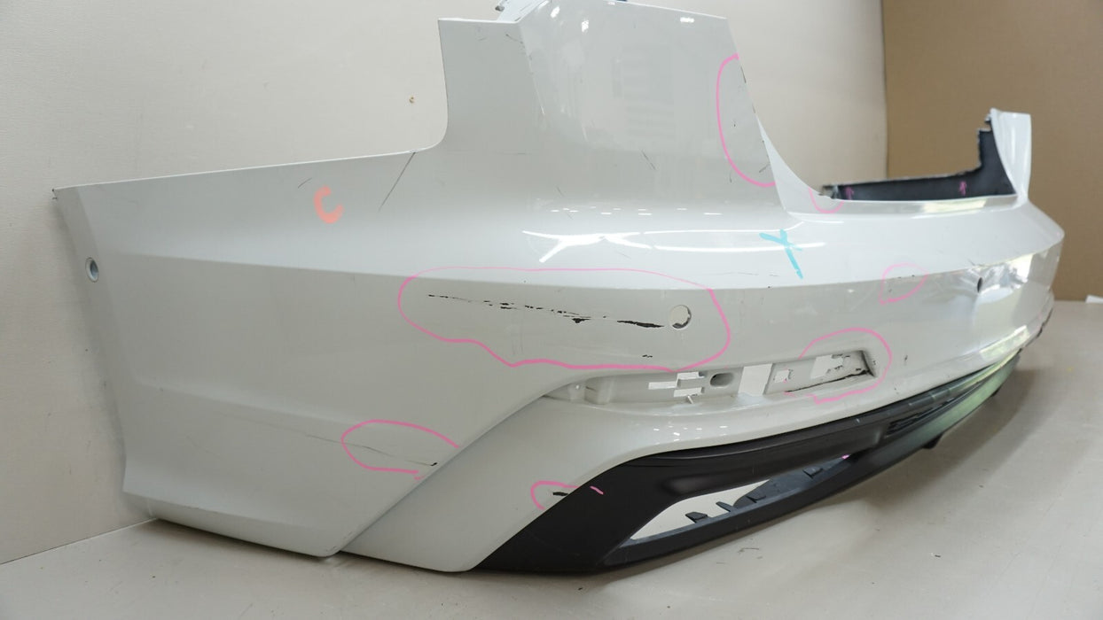 2019-2020 AUDI A6 QUATTRO S-LINE REAR BUMPER COVER OEM 4K0807521B 19 20