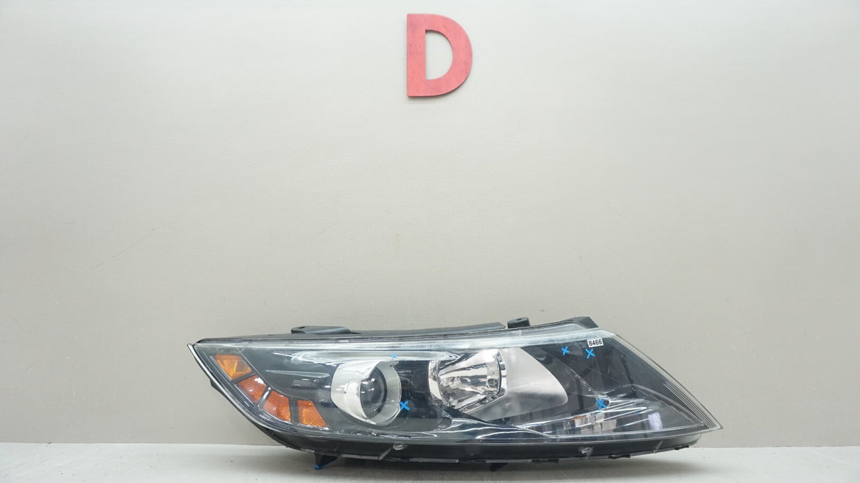 2011-2013 KIA OPTIMA FRONT RIGHT PASSENGER SIDE HALOGEN HEADLIGHT OEM